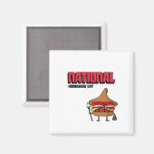 Nationaler Hamburger Tag Magnet (Vorderseite/Rückseite)