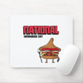 Nationaler Hamburger Tag Mousepad (Mit Mouse)