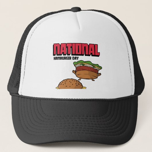 Nationaler Hamburger Tag Truckerkappe (Vorderseite)