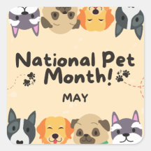 Nationaler Heimtiermonat