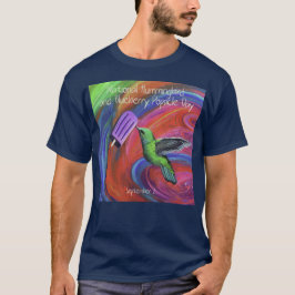 Nationaler Hummingbird und Blueberry Popsicle Day T-Shirt