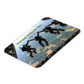 Nationaler Im Flugzeug Tag Magnet (Linke Seite)