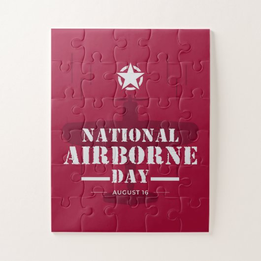 Nationaler Im Flugzeug Tag Puzzle (Vertikal)