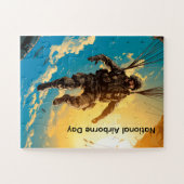 Nationaler Im Flugzeug Tag Puzzle (Horizontal)