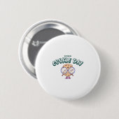 Nationaler Keks-Tag Button (Vorne & Hinten)