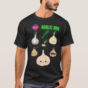 Nationaler Knoblauchtag-Feier T-Shirt