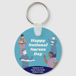 Nationaler Krankentag individuell anpassbar Schlüsselanhänger