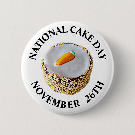 Nationaler Kuchentag 26. November Urlaub Button