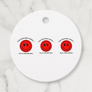Nationaler Lächeltag 31. Mai Geschenkanhänger