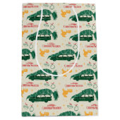 Nationaler Lampoon Weihnachtsbaum über das Muster Mittlere Geschenktüte (Vorderseite)