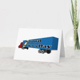 Nationaler LKW-Tag Karte