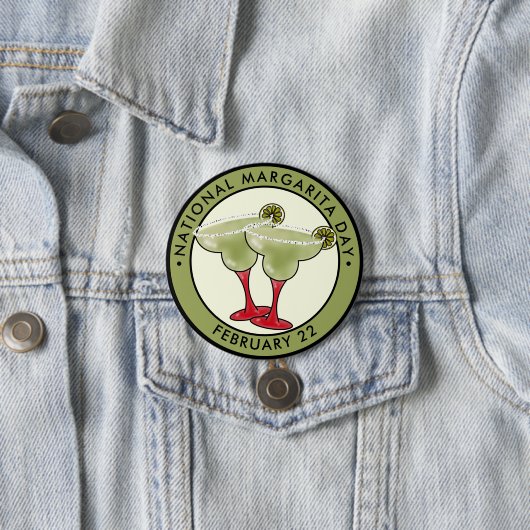 Nationaler Margarita-Tag Button (Beispiel)
