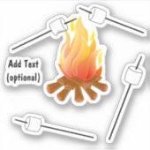 Nationaler Marshmallow-Tag Aufkleber (Vorderseite)