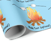 Nationaler Marshmallow-Tag Geschenkpapier (Rolleneckpunkt)