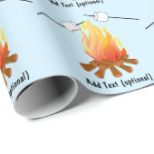 Nationaler Marshmallow-Tag Geschenkpapier (Rolleneckpunkt)