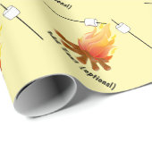 Nationaler Marshmallow-Tag Geschenkpapier (Rolleneckpunkt)