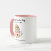 Nationaler Mocha-Tag 29. September | Funny Holiday Tasse (Vorderseite Links)