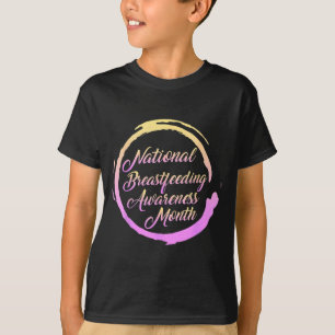 Nationaler Monat der Stillbewusstseinsbildung Neue T-Shirt