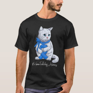 Nationaler Monat des Bewusstseins für Menschenhand T-Shirt