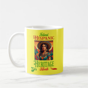 Nationaler Monat des hispanischen Erbes Kaffeetasse