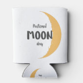 Nationaler Mondtag Dosenkühler (Rückseite)