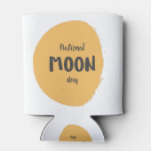 Nationaler Mondtag Dosenkühler (Rückseite)