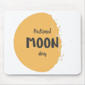 Nationaler Mondtag Mousepad (Vorne)