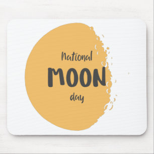 Nationaler Mondtag Mousepad