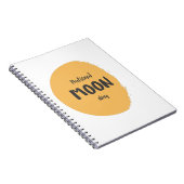 Nationaler Mondtag Notizblock (Rechte Seite)