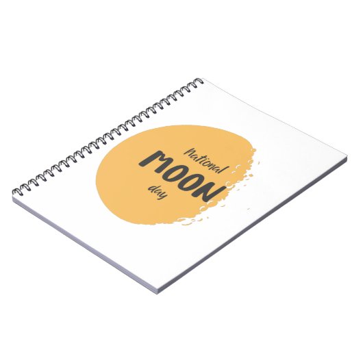 Nationaler Mondtag Notizblock (Linke Seite)