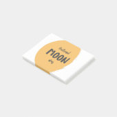 Nationaler Mondtag Post-it Klebezettel (angewinkelt)