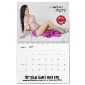 Nationaler Name Ihr Auto Carolina Angulo Kalender (Mär 2027)