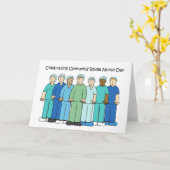 Nationaler Operationssaal Nurse Day 14. November Karte (Gelbe Blume)