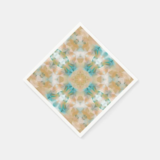 Nationaler Ornament Serviette (Ecke)