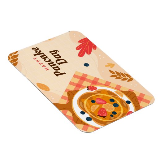 Nationaler Pancake Day Magnet (Rechte Seite)