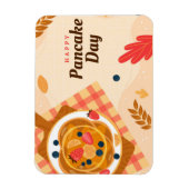 Nationaler Pancake Day Magnet (Vertikal)