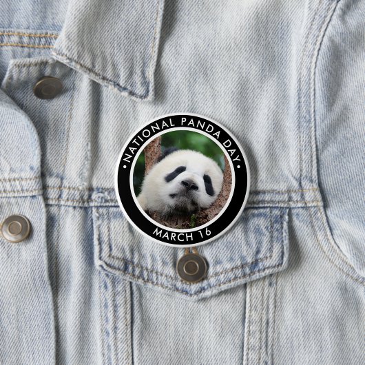 Nationaler Panda-Tag Button (Beispiel)