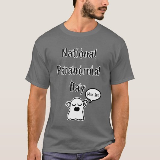 Nationaler Paranormal Tagesgeist T-Shirt (Vorderseite)