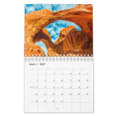 Nationaler Parkkalender 2026 Personalisierter Kale Kalender (Mär 2027)