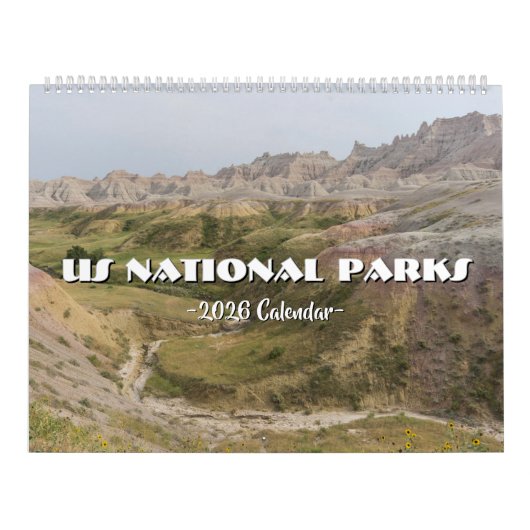 Nationaler Parkkalender der USA (2026) Kalender (Titelbild)
