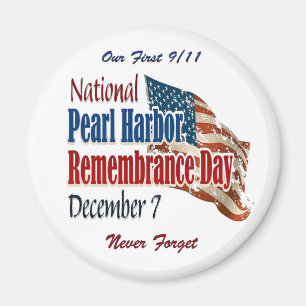 Nationaler Pearl- Harbortag Magnet