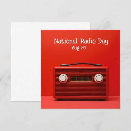 Nationaler Radiotag (Vorne/Hinten)