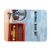 Nationaler Radiotag Magnet (Horizontal)