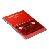 Nationaler Radiotag Notizblock (Rechte Seite)