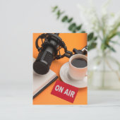 Nationaler Radiotag Postkarte (Stehend Vorderseite)