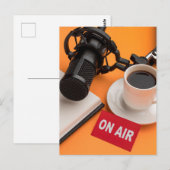 Nationaler Radiotag Postkarte (Vorne/Hinten)