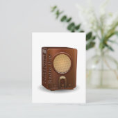 Nationaler Radiotag Postkarte (Stehend Vorderseite)