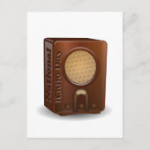 Nationaler Radiotag Postkarte (Vorderseite)