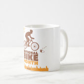 Nationaler Radmonat Kaffeetasse (VorderseiteRechts)