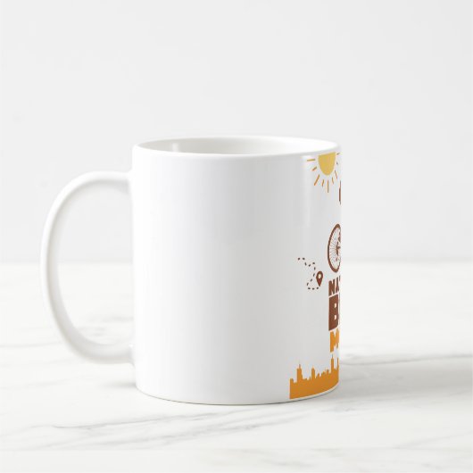 Nationaler Radmonat Kaffeetasse (Links)